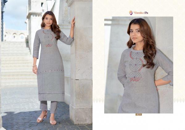 Vamika Nx Apsara 5 Cotton Fancy Wear Kurti With Pant Collection